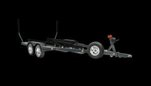 Std Trailer w/Steel Wheels and Optional Spare Tire w/Side Carrier